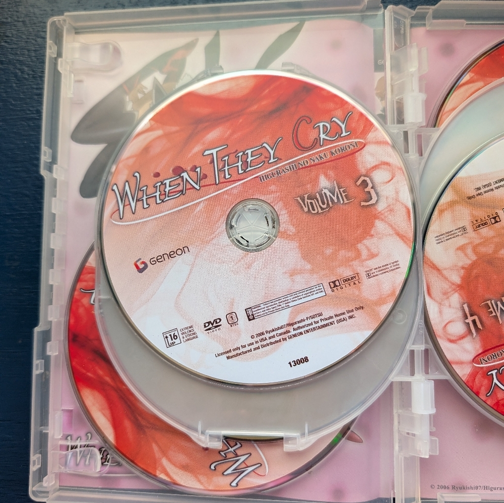 When They Cry Complete DVD Set - 6 Discs - Picture 5 of 8
